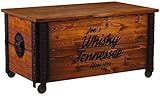 hausbar für wohnzimmer ✔ prima auch als Schatztruhe, Frachtkiste, Abstelltisch, retro Deko-Kiste, Sitzbank, Sofatisch, Stubentisch, Spielzeugkiste, Sitztruhe im Flur oder Transportkiste