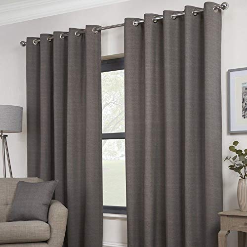 Rideau Doublé Gris
