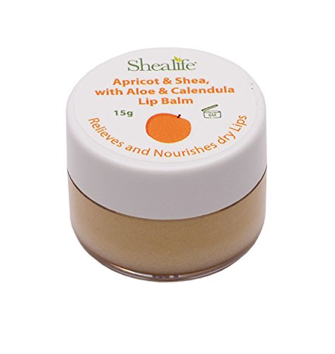 Apricot & Shea with Aloe vera & Calendula Oil Lip Balm, 15g