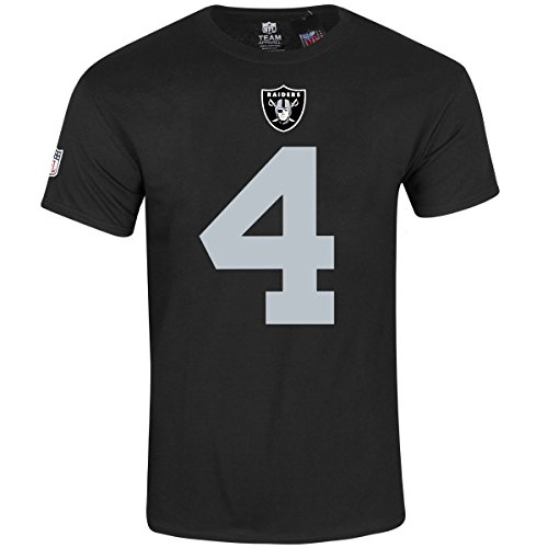Fanatics NFL Oakland Raiders Lynch T-Shirt Hommes, Noir, XL