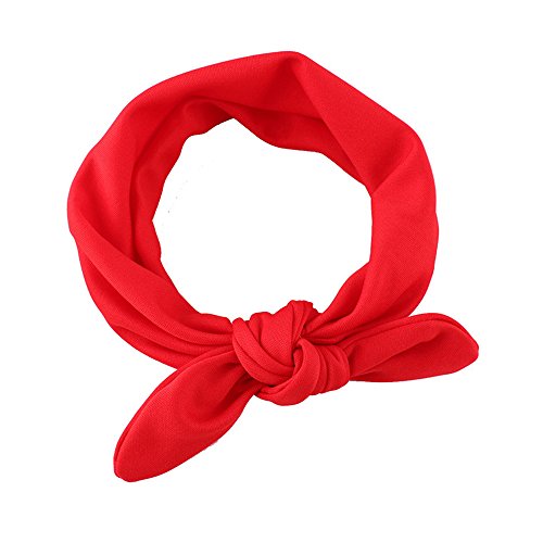ruiooy Baby Mädchen Stirnband Kleinkind Kopfschmuck Kind Haarband elastisch (8) - 2