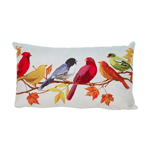 Kissenbezüge Longra Vogel Zeichnung Kissenhülle 30cm x 50cm Super Soft Kissenbezug Zierkissen Dekokissen Sofakissen home Sofa Deko (D)