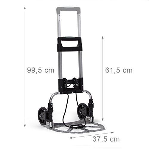 2 teiliges Transportset Profi, Möbelgleiter Set, Filzgleiter und Teppichgleiter, Sackkarre 60 kg, Transportkarre - 3