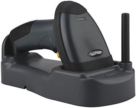 USB Barcode Scanner Wireless Rechargeable Handheld Automatic 1D Bar code Reader