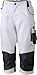 Produktbild FaS50834 Herren Arbeitshose 3/4 Hose Herrenhose Workwear bei 60° waschbar, Größe:58;Farbe:white/carbon