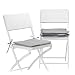 Produktbild Relaxdays Stuhlkissen 4er Set in grau, Sitzkissen mit Schleife, Auflage für Stühle in Haus und Garten, waschbar, Stuhlauflage aus Polyester, anthrazit