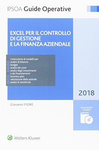 Excel per il controllo di gestione e la finanza aziendale libro