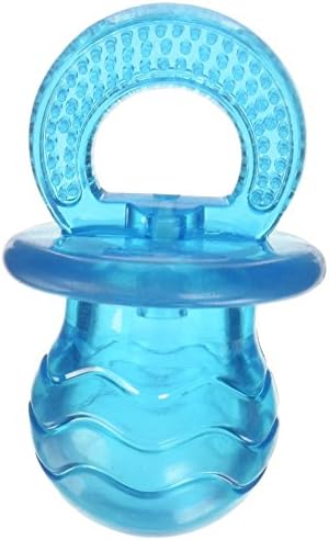 FouFou Baby Pacifier Toy, Medium, Blue
