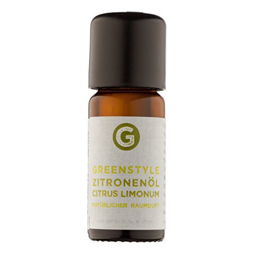 Zitronenöl (10ml) - naturreines, ätherisches Zitronenoel von greenstyle