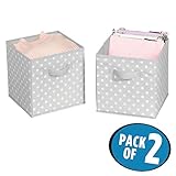 vestidor habitacion infantil MEDIDAS CUADRADAS: Con unas dimensiones de 26,7 cm x 26,7 cm x 26,7 cm, cada organizador de tela ofrece espacio de organización suficiente y puede ubicarse fácilmente en armarios o guardarropas, como así también en cómodas y estantes.