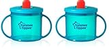 Tommee Tippee First Cup - Pack of 2 (2 x Turquoise)