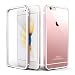 Produktbild iPhone 6s plus Hülle, Roybens Metall Silikon 2 in 1 Extra Dünn Stoßfest Durchsichtig [Transparent] Schalen Clear Taschen für Apfel [Apple] iPhone 6 plus und iPhone 6s plus, Rosa [Rose Gold / Pink]