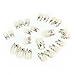 Pinzhi® 24pcs New 3D Butterfly Design False Nail Art Tips Fake Nail Decoration Manicure Great for Party Wedding DIY