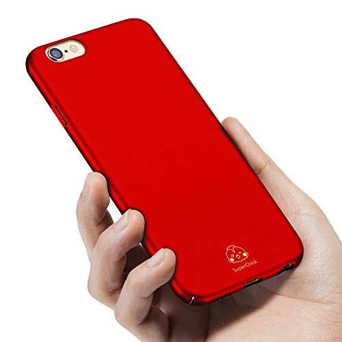 iPhone 6S Case, TORRAS Ultra-Thin Case with [Tempered Glass Screen Protector], Simple Stylish Fully Protective Matt Cover for Apple iPhone 6/ iPhone 6S 4.7