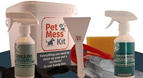 RugRemedy Pet Mess Kit, To Clean Up After Your Pet, Complete Clean Up Kit for Household Pets