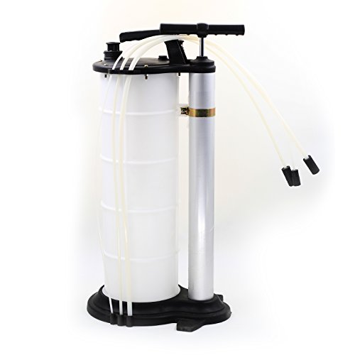 BAYTTER® Motor Öl Absaugpumpe KFZ Ölpumpe 9L mit 3 Schläuchen