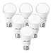 Produktbild Lanlan E26/27socket 11 W entspricht 60 Watt Glühlampe 5000 K Tageslicht Weiß 1000LM LED Lampe 240 ° Flood Beam nicht dimmbar 6 verpackt A19 LED Leuchtmittel