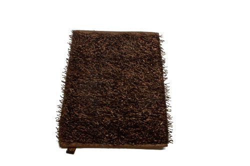 Gözze Teppich, Langflor, Metallic-Optik, 60 x 100 cm, Shaggy, Braun, 1012-72-74