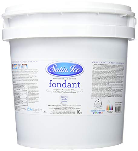 Satin Ice Pasta di Zucchero Bianca alla Vaniglia - 10000 gr