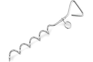 iapyx® Piquet spirale d'attache pour laisse de chien