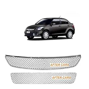 RS ENTERPRISES Maruti Suzuki Swift Dzire 2015 Car Front Grill Chrome Plated