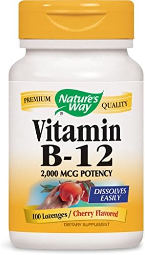 Nature's Way Vitamin B-12, 100 Loz 2000 MCG