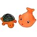 1Set HENGSONG Kids Baby Rubber Float Sqeeze Sound Animals Toys Bath Play Toys