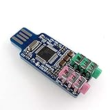 USB-Schnittstelle, Plug-and-Play, anstelle der herkömmlichen Soundkarte (Computer-Soundkarte ist defekt, kann ein direkter Ersatz sein).