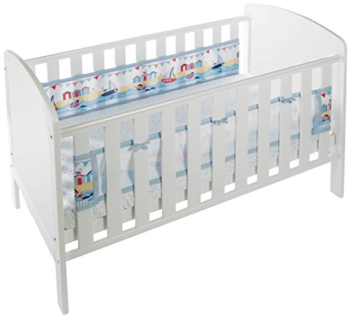 BreathableBaby 2 Sided Cot Mesh Liner (Seaside)