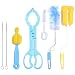 Lvge Baby Bottle and Tube Cleaning Brushes Set of 7