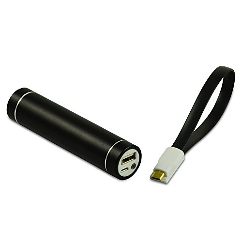 Preisvergleich Produktbild Leicke Externer Akku Voll-Aluminium 2800 mAh schwarz