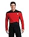 Price comparison product image Star Trek Next Generation Costume, Mens Picard Red Costume Top, Medium, CHEST 38 - 40"