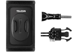 TELESIN uchwyt na plecak z uchwytem haka J do kamer sportowych GP-BPM-003 kompatybilny z XIAOYI OSMO Action SJCAM