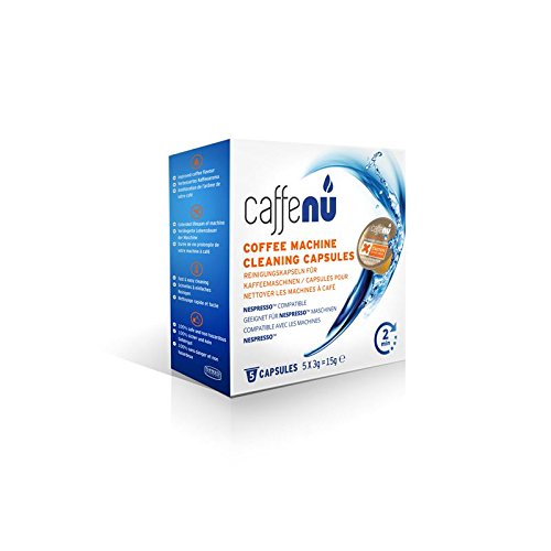 Caffe Nu - Nespresso-Kaffeemaschine Reiniger Kapseln