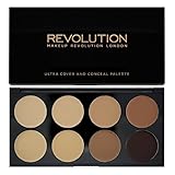 MAKEUP REVOLUTION - Ultra Cover and Conceal Palette - Medium To Dark