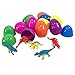 Produktbild ODJOY-FAN 12PCS Ostern Eier Gefüllt mit Mini-Dinosaurier Und Mini Auto Ostern Ei Überraschungsei Transparent Auto (B,1 PC)