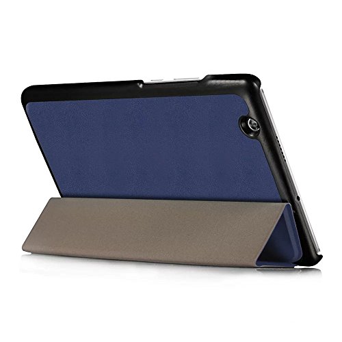 AVIDET Ultra Slim Huawei MediaPad M3 8.4 Hülle Case Superleicht Ständer Smart Shell Cover Schutzhülle Etui Tasche für Huawei MediaPad M3 8.4 Tablet-PC (Blau) - 4