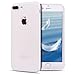 Produktbild Hülle für iPhone 8 Plus iPhone 7 Plus,SpiritSun iPhone 7 Plus iPhone 8 Plus Handyhülle Ultra Dünn und 9H Harte Schutzhülle Schutz Kratzer Staub und Scratch- Stoßfest Soft Flex Silikon Case für iPhone 7Plus/iPhone 8 Plus (5.5 Zoll)-Weiß