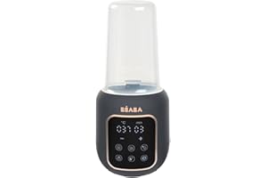 BÉABA, podgrzewacz do butelek/sterylizator, podgrzewacz do mleka matki/niemowląt, wielofunkcyjny : 5 trybów, łaźnia wodna, podgrzewacz małych słoików, rozmrażanie, tryb szybki, tryb sterylizacji,