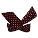 Price comparison product image Pinup Hair Band with Wire - Polka Dot - Black/Red
