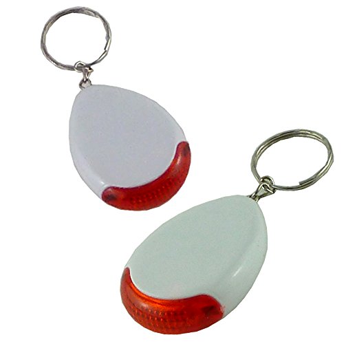 Pack of 2 - New Whistle Activated Sonic Key Finder On a Keying Attachment