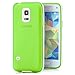 Produktbild Saxonia Samsung Galaxy S5 Mini Hülle Case Ultra Slim Cover Silikon Schutzhülle Handy Backcover Bumper Grün