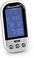Rosenstein & Söhne Fleischthermometer: Funk-Brat-/Grillthermometer, externes XXL-Display, 8 Fleischsorten (Fleischthermometer Funk)