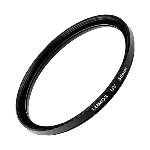 Lumos Passion Connect Set d accessoires compatible avec Nikon D5300 d5500 D3300 d3400   AF P DX Nikkor 18   55 mm f 3 5   5 6 VR d  clencheur de ml-L3   Parasoleil N106   55 mm filtre UV   Filtre Polarisant CPL 55mm