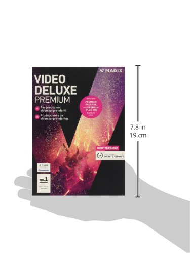 Magix Video Deluxe Premium 2018 - Software De Producci  n Y Edici  n De V  deo  PC  Italian