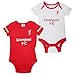 Liverpool F.C. 2 Pack Bodysuit 3/6 mths Official Merchandise