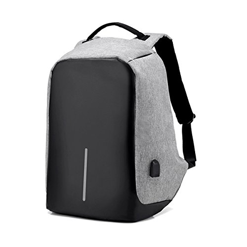 HongyuTing Laptop Rucksack mit USB Port Wasserdichte Business Reise Schulrucksack für MacBook Pro 14 Zoll