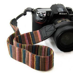 Dirky sangle pour appareil photo boh        me bandouli        re sangle de cou pour tous les appareils photo dslr Canon Nikon Sony Olympus Pentax etc 