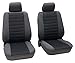 Produktbild Faszination 102460, Autositzbezug Schonbezug, Vordersitzbezüge, Schwarz, Grau