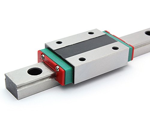 Preisvergleich Produktbild BR12 Führungsschiene in Standardlängen mit 2 BRH12L Schlitten 1000mm